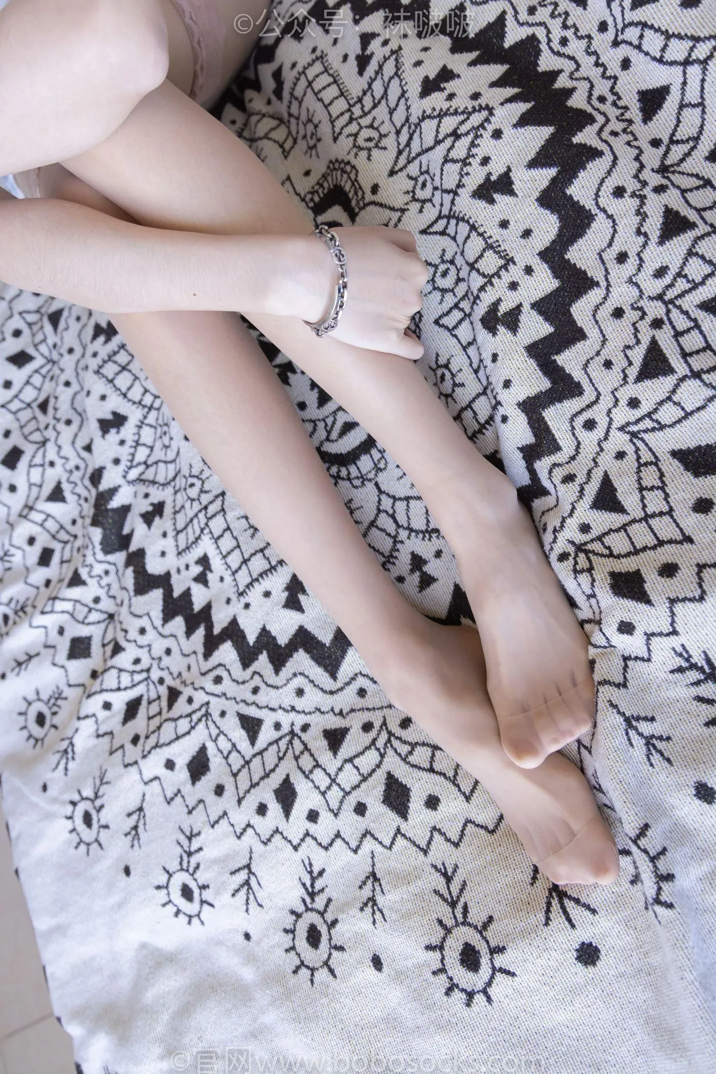 [BoBoSocks袜啵啵]NO.086 稚予-平底鞋、过膝肉丝 [130P]插图9